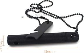 img 2 attached to OUKEYI Magnesium Survival Handcrafted Traditional