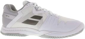 img 2 attached to Babolat Womens Tennis Shoes Silver Women's Shoes in Athletic