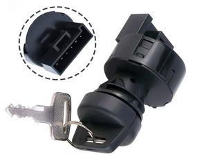 img 3 attached to 🔑 Ignition Key Switch: Perfect Fit for Polaris Ranger 400 500 800, Sportsman 400 500 600 700 800-Ranger 500 700XP, Diesel RZR 800 900, Polaris 325 330 Magnum 250, Trail Blazer & Predator 6 PINS 4 Position