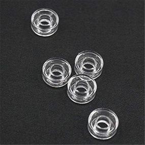 img 2 attached to 🔧 Pack of 5 Quartz Dish Replacements - 22mm/25mm Diameter for Electric Nails (25mm Diameter)