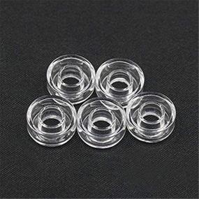 img 1 attached to 🔧 Pack of 5 Quartz Dish Replacements - 22mm/25mm Diameter for Electric Nails (25mm Diameter)