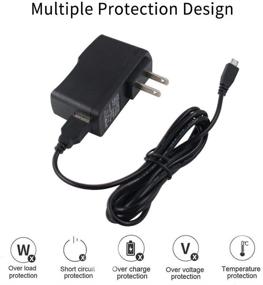 img 1 attached to 🔌 Upgraded AC/DC Wall Charger Adapter for OontZ Angle 3 Bluetooth Portable Speaker