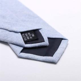 img 1 attached to Галстук скинни из хлопка Mumusung Chambray