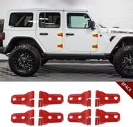 jecar accessories hinge cover wrangler logo