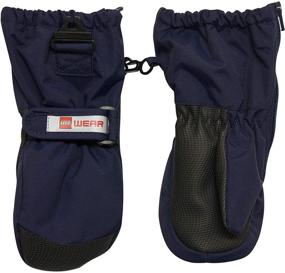 img 3 attached to 🧤 Stay Cozy and Safe: LEGO Wear Kids' Snow Mittens with PU Anti-Slip Grip