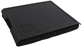 img 3 attached to Black Bosign Adjustable Laptray with Anti-Slip Cushion