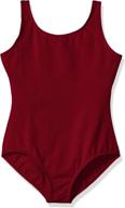 capezio high neck tank leotard garnet sports & fitness for other sports логотип