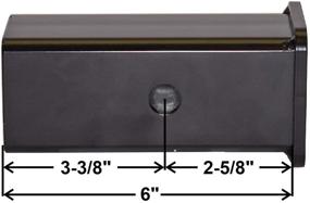 img 1 attached to RH-252C Receiver Hitch Adapter: 2.5-inch to 2-inch Made in U.S.A.