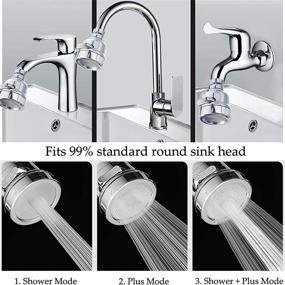 img 1 attached to Attachment Rotatable Replacement Anti Splash Adjustment