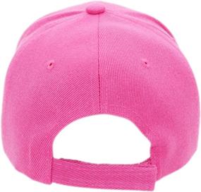 img 1 attached to 🧢 Adjustable Plain Baseball Cap for Men and Women - Quality Hat for Sports and Fashion