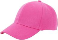 🧢 adjustable plain baseball cap for men and women - quality hat for sports and fashion логотип