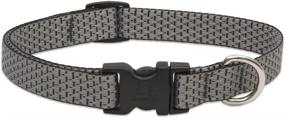 img 1 attached to LupinePet Granite Adjustable Collar Medium