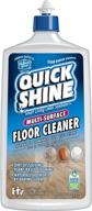 🧼 quick shine multi surface floor cleaner: effortless dirt dissolving for hardwood, laminate, vinyl plank, tile & stone логотип