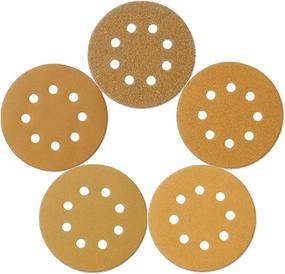 img 4 attached to 🪨 Mestool 58-AP 100pc Assorted Grit Sanding Discs: Includes 60, 80, 120, 150, and 220 Grits