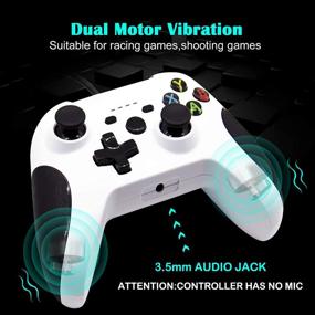 img 2 attached to 🎮 Wired Xbox One Game Controller with 3.5mm Headset Jack (White) - PC Compatible