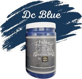 img 3 attached to 🎨 Chalky Chicks DC Blue - Premium 32 oz Chalk Finish Paint for Furniture, Cabinets & DIY Crafts