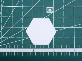 img 1 attached to Шестигранные английские кусочки бумаги
