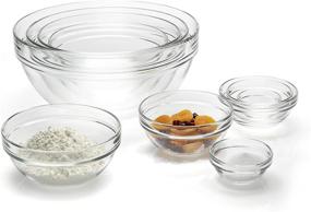 img 3 attached to 🍜 Luminarc 10-Piece Stackable Bowl Set: Organize Your Kitchen in Style