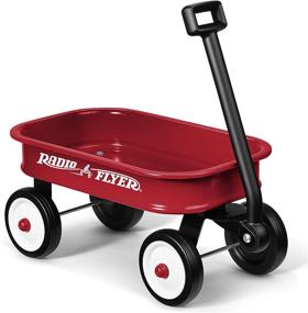 img 4 attached to 🚂 Revolutionize Playtime with the Iconic Radio Flyer Little Red Wagon