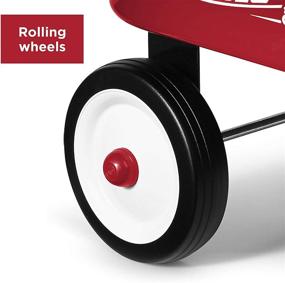 img 2 attached to 🚂 Revolutionize Playtime with the Iconic Radio Flyer Little Red Wagon