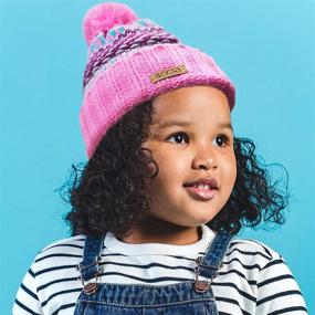 img 2 attached to 🧢 Warm up with Accsa Winter Beanie: Knitted Children Boys' Accessories, Hats & Caps!