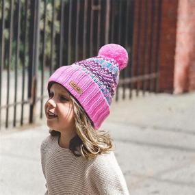 img 3 attached to 🧢 Warm up with Accsa Winter Beanie: Knitted Children Boys' Accessories, Hats & Caps!