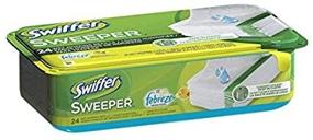 img 1 attached to 🍋 Efficient Citrus and Light Scent Sweeper Wet Mop Refill: For Spotless Cleaning