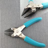 top-rated deluxe 5.75 inch chain nose 🔧 pliers with foam grip - essential jewelry tool logo