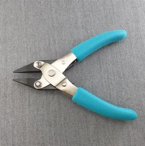 img 2 attached to Top-rated Deluxe 5.75 Inch Chain Nose 🔧 Pliers with Foam Grip - Essential Jewelry Tool