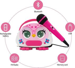 img 3 attached to Микрофон Bluetooth Children Educational Birthday