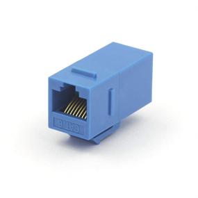 img 3 attached to 🔌 VCE UL Listed 5-Pack CAT6 Keystone Coupler RJ45 Female to Female Ethernet Insert Jack UTP Network Inline Connector - Blue - Enhanced SEO