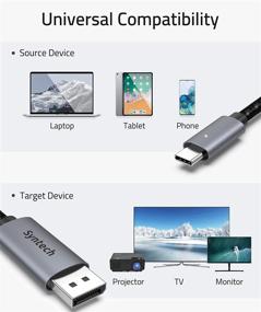 img 1 attached to Thunderbolt Compatible 💻 DisplayPort for MacBook by Syntech