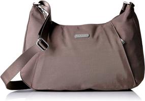 img 4 attached to 👜 Женские сумки и кошельки: Baggallini Slim Crossbody Hobo в черном цвете - улучшено для SEO