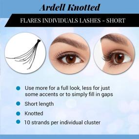 img 2 attached to DuraLash Lashes by Ardell - Flare Short Black for Enhanced SEO