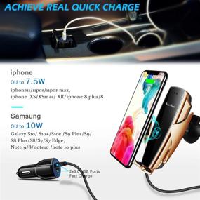 img 2 attached to Wireless Automatic Retractable Charging Compatible Portable Audio & Video and MP3 & MP4 Player Accessories