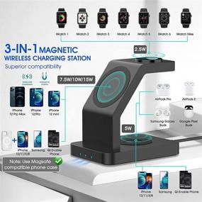 img 3 attached to Zelano Magnetic Wireless Charging Compatible
