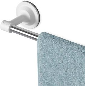 img 2 attached to 🔧 Versatile and Sturdy Umbra Flex Towel Bar: Adjustable Length 14-24 Inches, Medium Size, Chrome Finish