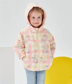 img 2 attached to 🧥 Puffer Jackets for Girls and Boys | QKSFSDF Winter Clothing for Kids