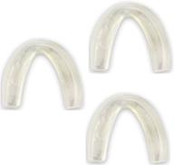 safetgard 3 pack youth form 👦 fit mouthguard: strapless protection for active kids logo