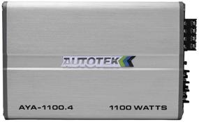 img 3 attached to Autotek AYA 1100 4 Channel Amplifier Silver