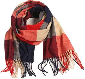 img 3 attached to 🧣 Wander Agio Shawls Scarves: Expanding Your Accessory Collection with Fashionable Parent-Child Sets!