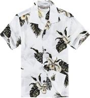 hawaiian turquoise cabana boys' clothing: stylish shirt shorts for a tropical vibe logo