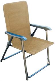 img 1 attached to 🪑 Elite Arizona Tan Folding Chair by Prime Products 13-3346