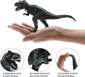 img 3 attached to Realistic Tyrannosaurus Triceratops Educational Toy by TU