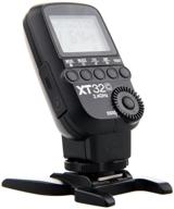 godox xt32-c 2.4g wireless flash trigger for canon eos cameras - high speed sync 1/8000s, 32 channels, 16 groups logo