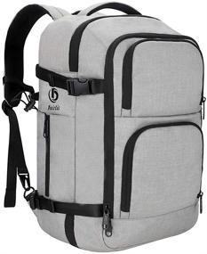 img 4 attached to Dinictis 40L Carry-On Travel Backpack with Laptop Compartment for Business and Weekender Trips