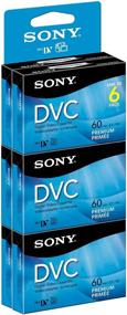 img 1 attached to 🎥 Сони 6-Pack DVM60PRR/6C Премиум DVC – 60 минут с петлей для подвешивания