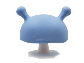 img 4 attached to 🍄 Blue Light Mombella Mimi Mushroom Pacifier Shape Skin-Like Teether Toy for Babies, 0-6 Months - Sucking Needs Support, Breast Feeding Weaning Aid, Preventing Digit Sucking