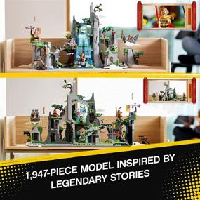 img 3 attached to Unleash Epic Adventures with LEGO Legendary Mountain Building Set