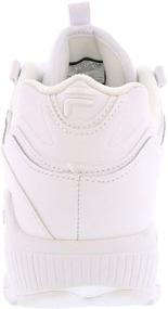 img 2 attached to Fila D Formation Synthetic White Trainers: 👟 Premium Men's Shoes with Superior Style and Comfort